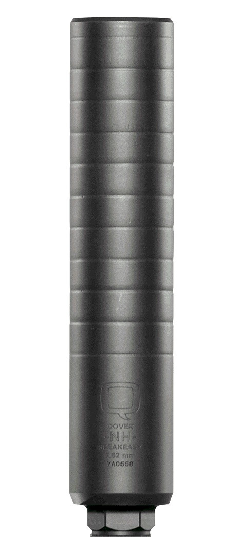 Q LLC Speak Easy 7.62mm 8.5" Stainless Steel Black SIL-SE-QUICKIE-762